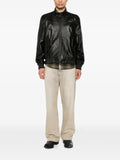 DSQUARED2  zip-up leather jacket