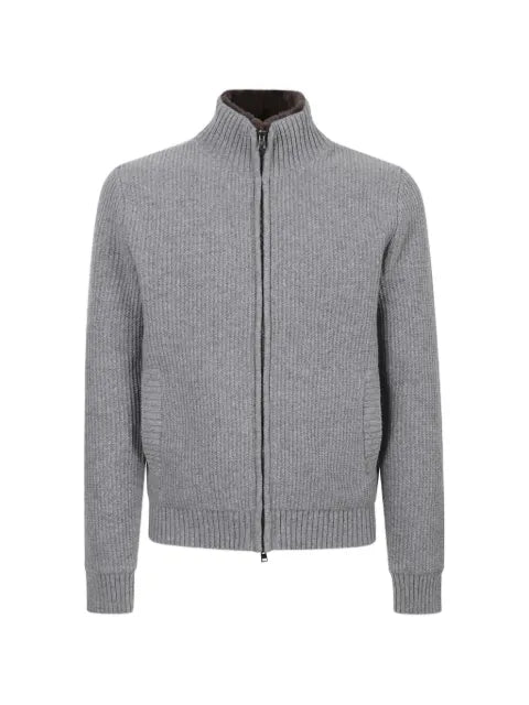 Herno Resort ribbed-knit wool cardigan