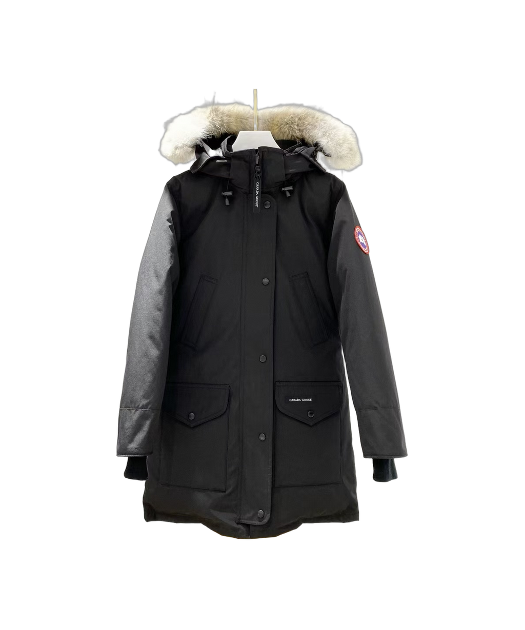 Canada Goose Women's Trillium Fur-Trim Hooded Down Parka