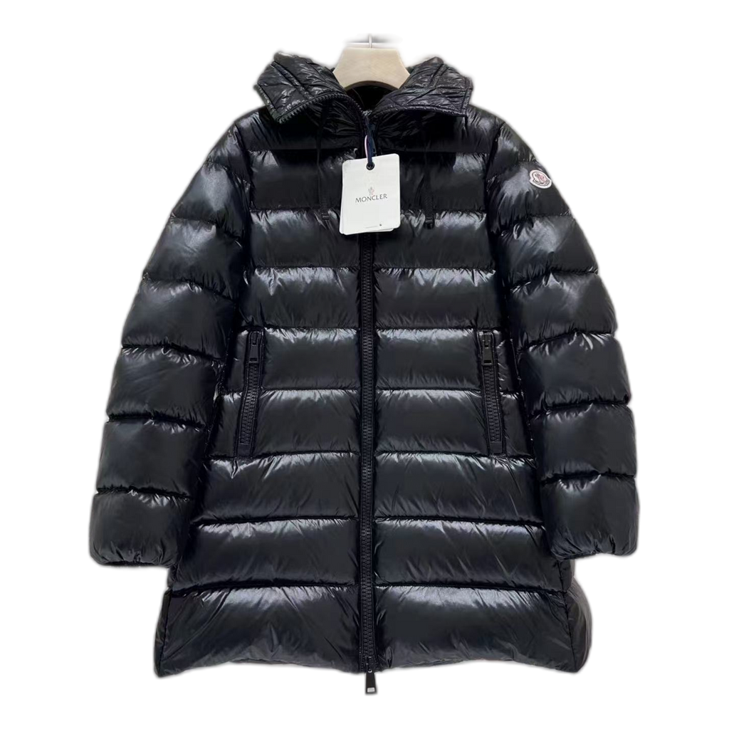 Moncler Suyen Hooded Down Puffer Coat - Black