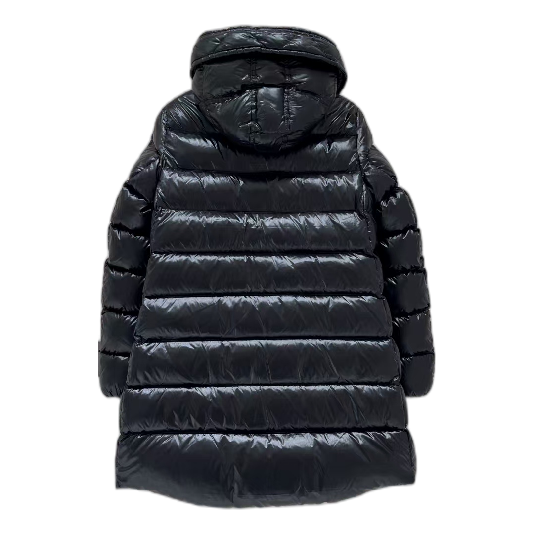 Moncler Suyen Hooded Down Puffer Coat - Black