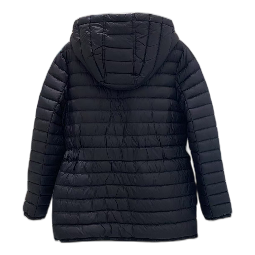 Moncler Oredon Belted Hooded Down Puffer Jacket - Black