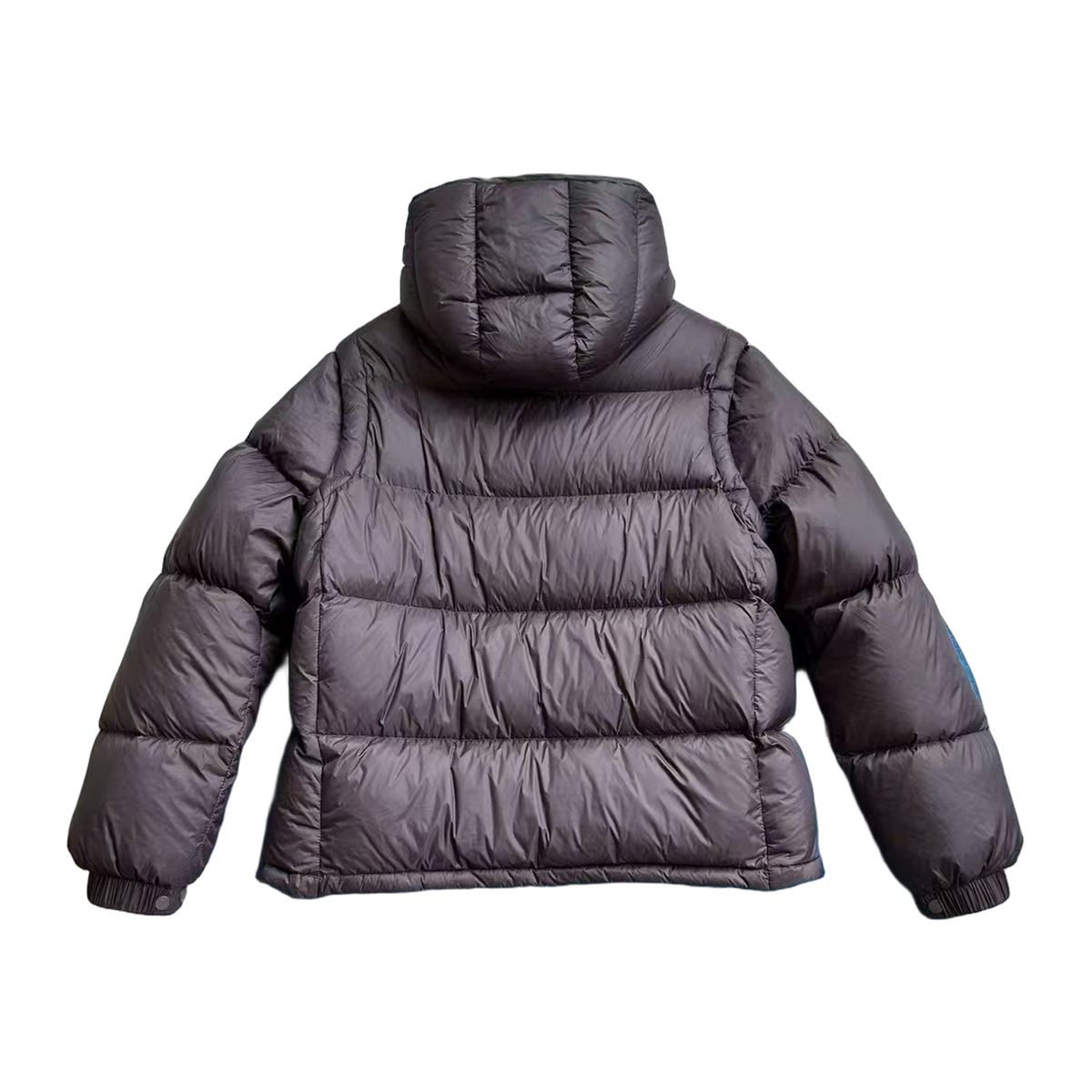 Moncler Cyclone Convertible Down Jacket - Black