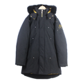 Moose Knuckles Stag Lake Fur-Trim Down Parka with Gold-Tone Hardware - Black
