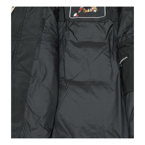 Moose Knuckles Four-Pocket Fur-Trim Hooded Down Puffer Jacket