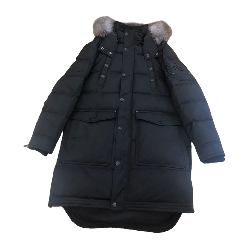 Moose Knuckles Women's Causapscal Fur-Trim Hooded Down Parka